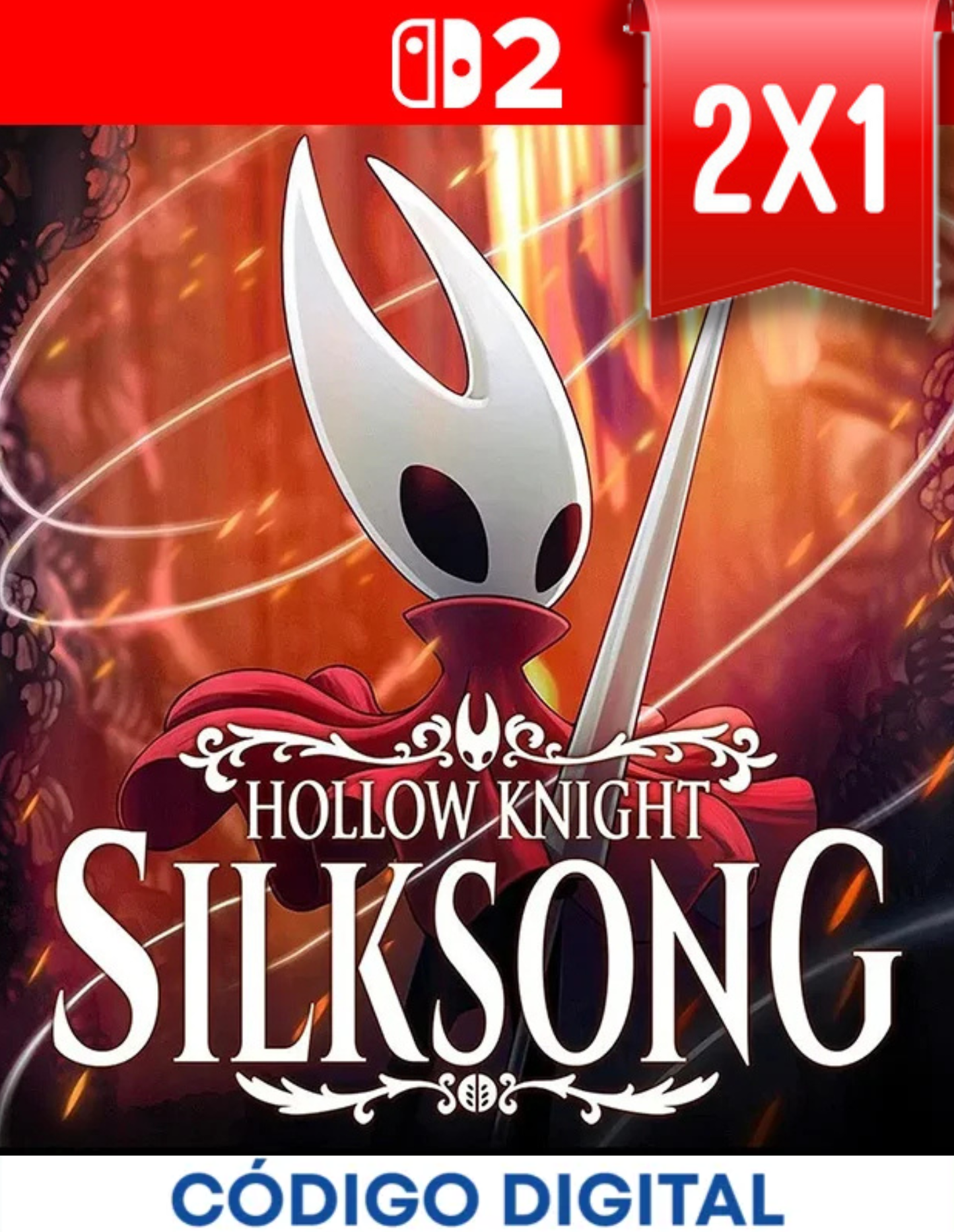 Hollow Knight SilkSong Switch 2 [Codigo Digital]