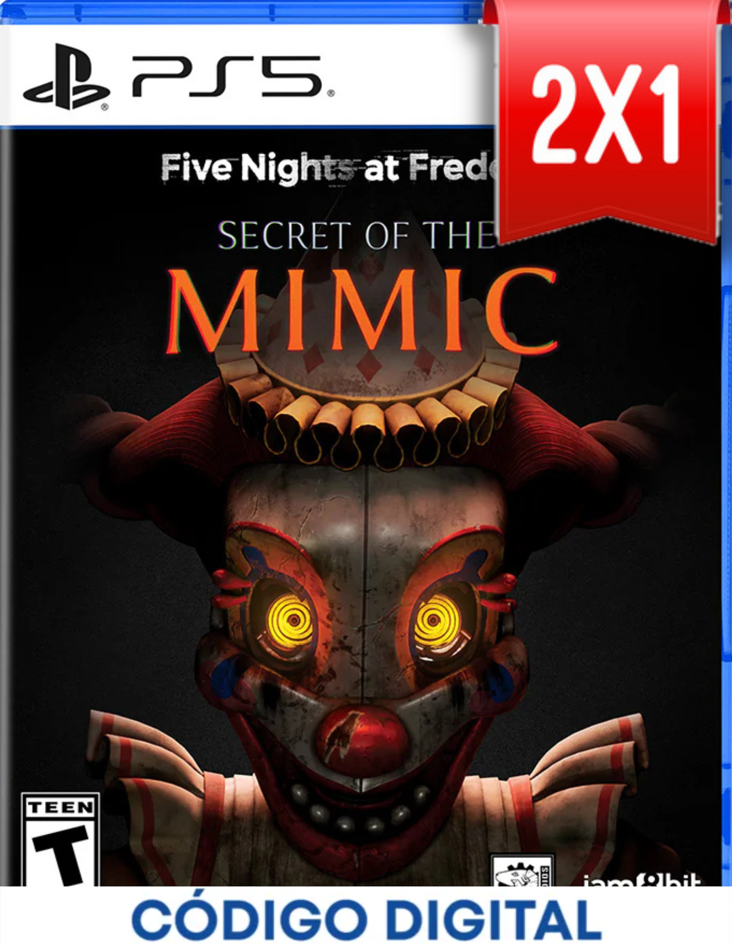 FNAF Secret Of The Mimic PS5 [Codigo Digital]