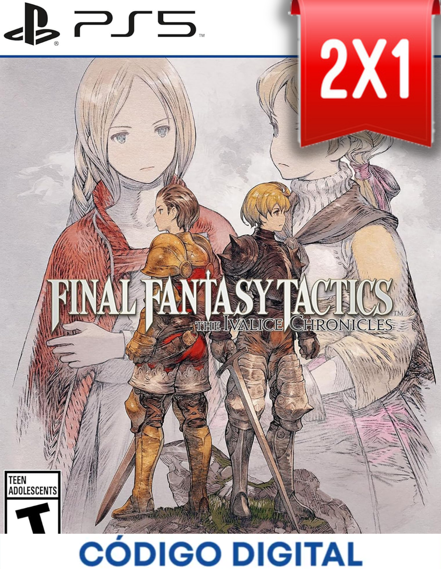 Final Fantasy Tactics The Ivalice Chronicles PS5 [Codigo Digital]