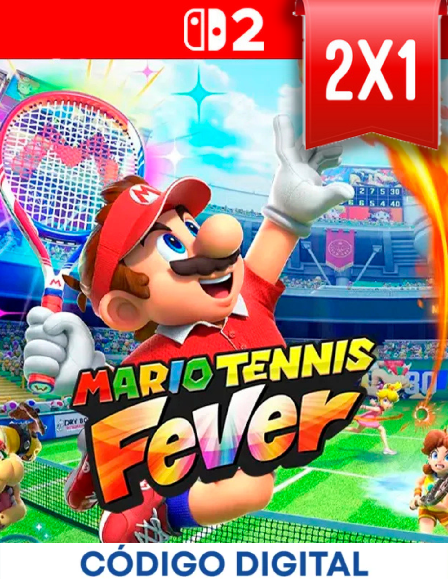 Mario Tennis Fever Switch 2 [Codigo Digital]