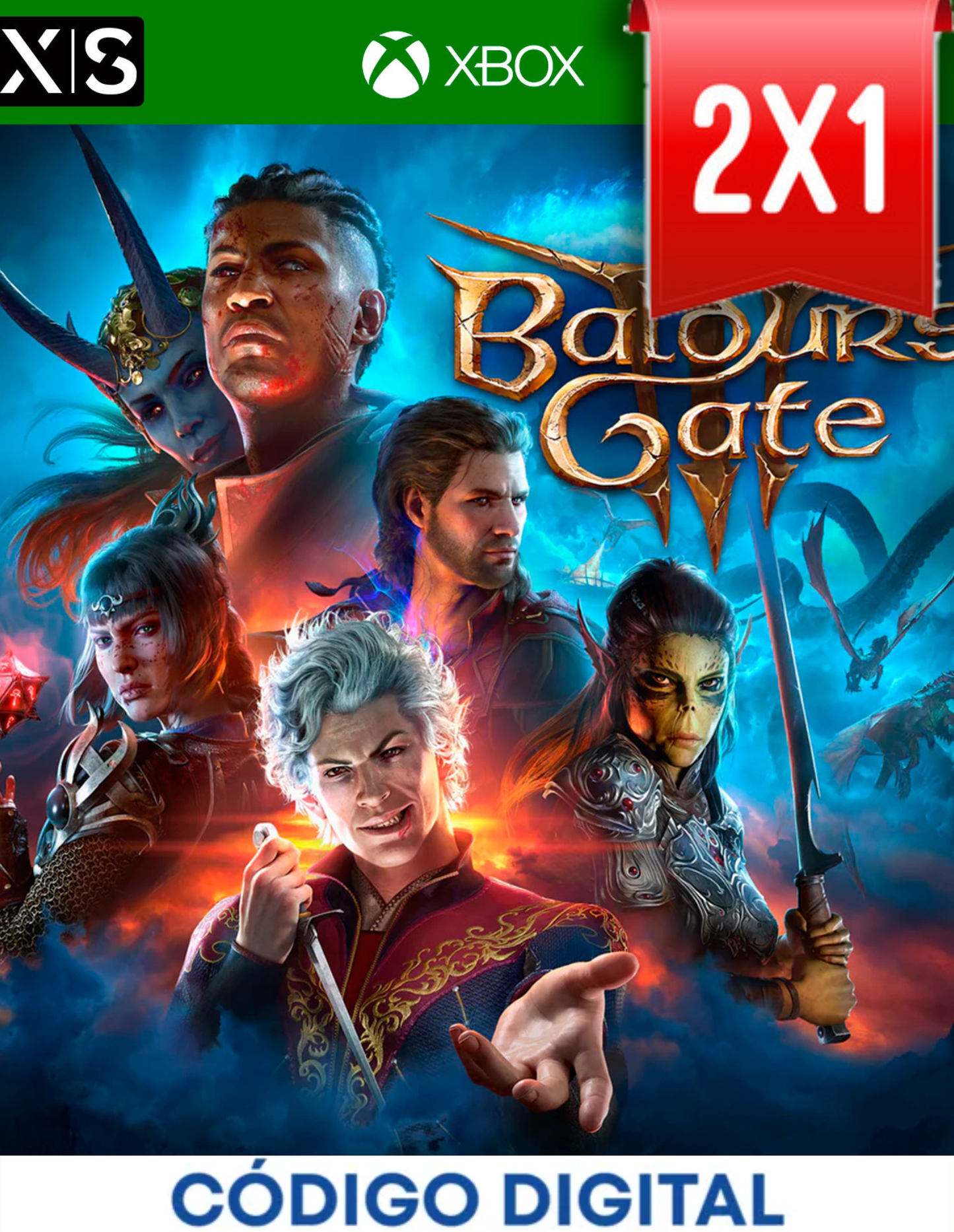 Baldurs Gate 3 Xbox [Codigo Digital]