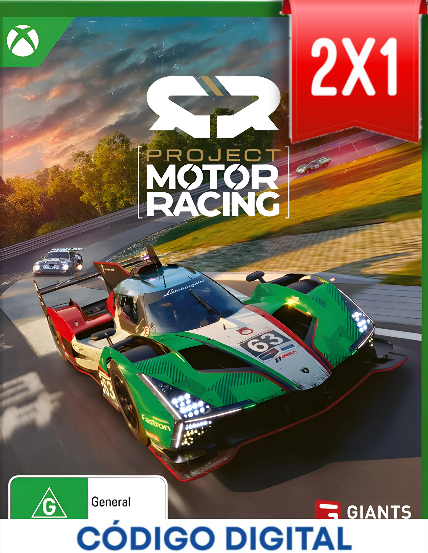 Project Motor Racing Xbox [Codigo Digital]