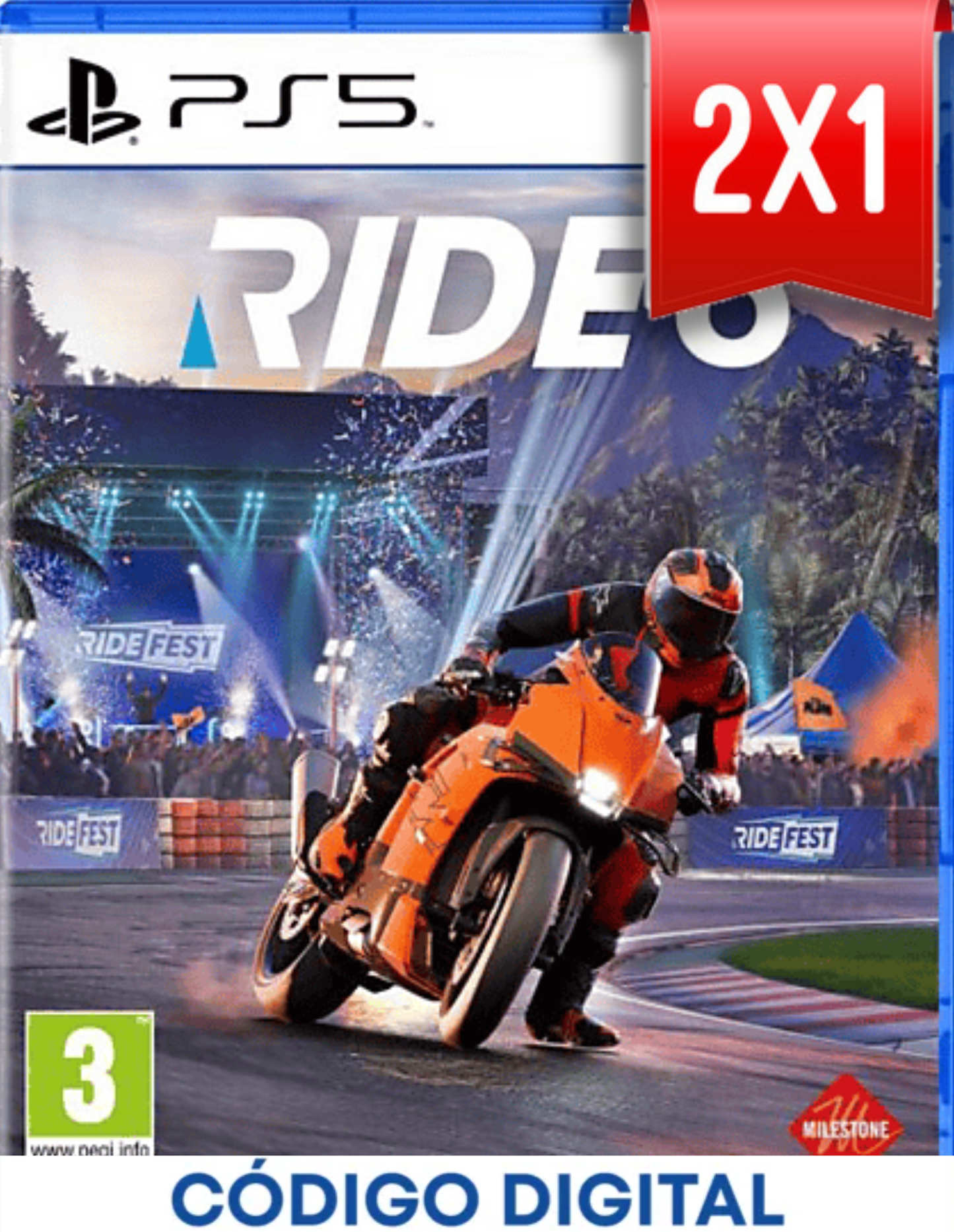 Ride 6 PS5 [Codigo Digital]