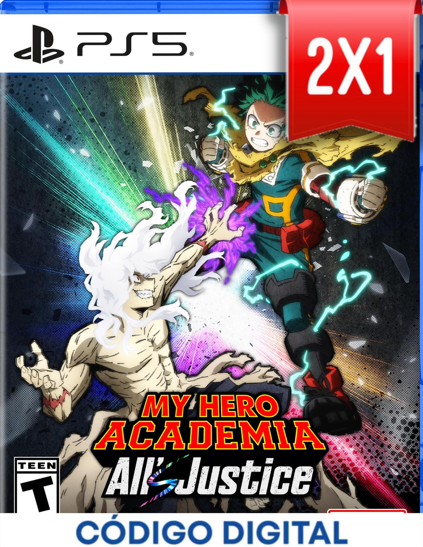My Hero Academia Alls Justice PS5 [Codigo Digital]