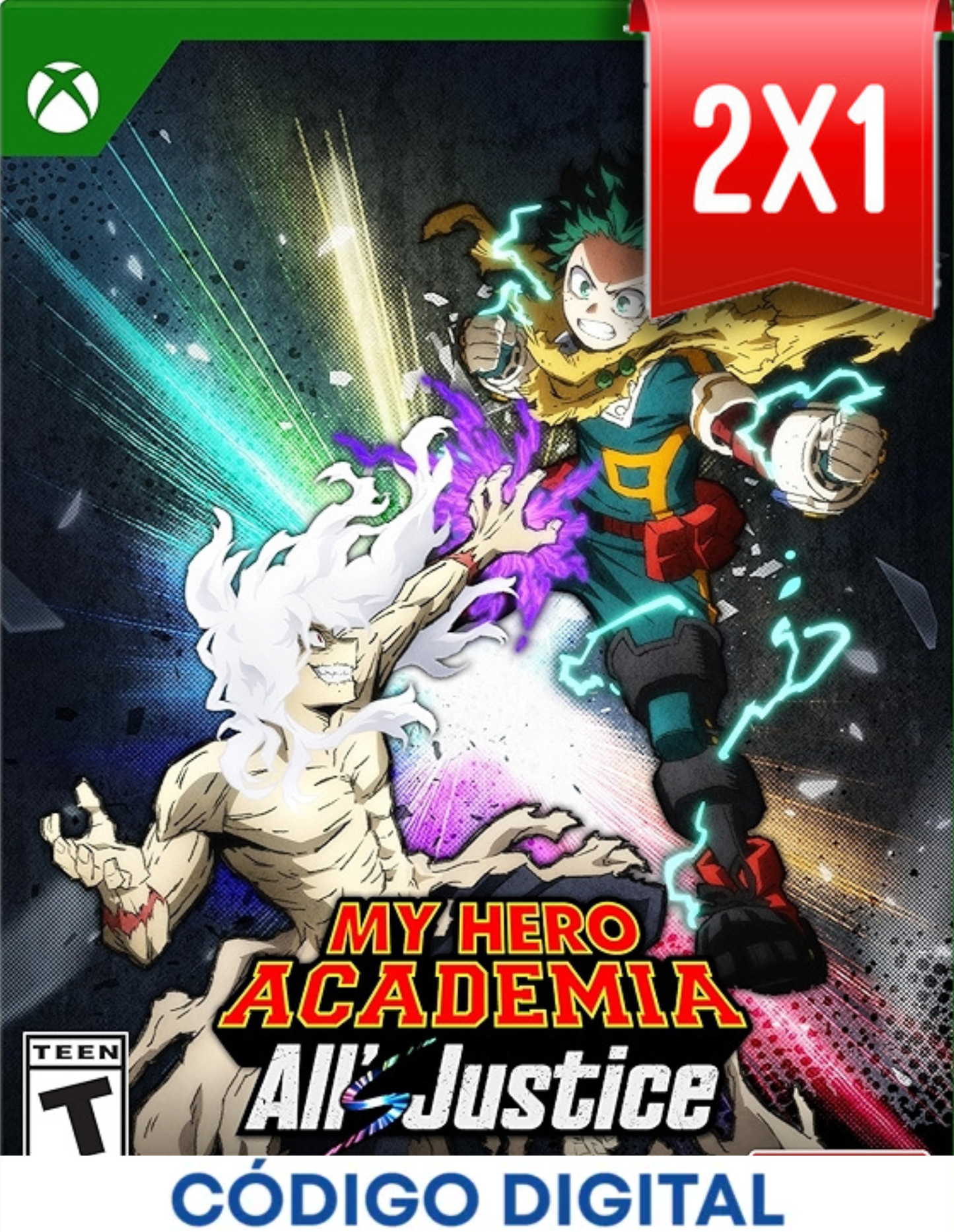 My Hero Academia Alls Justice Xbox [Codigo Digital]