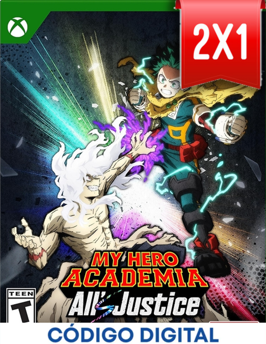 My Hero Academia Alls Justice Xbox [Codigo Digital]