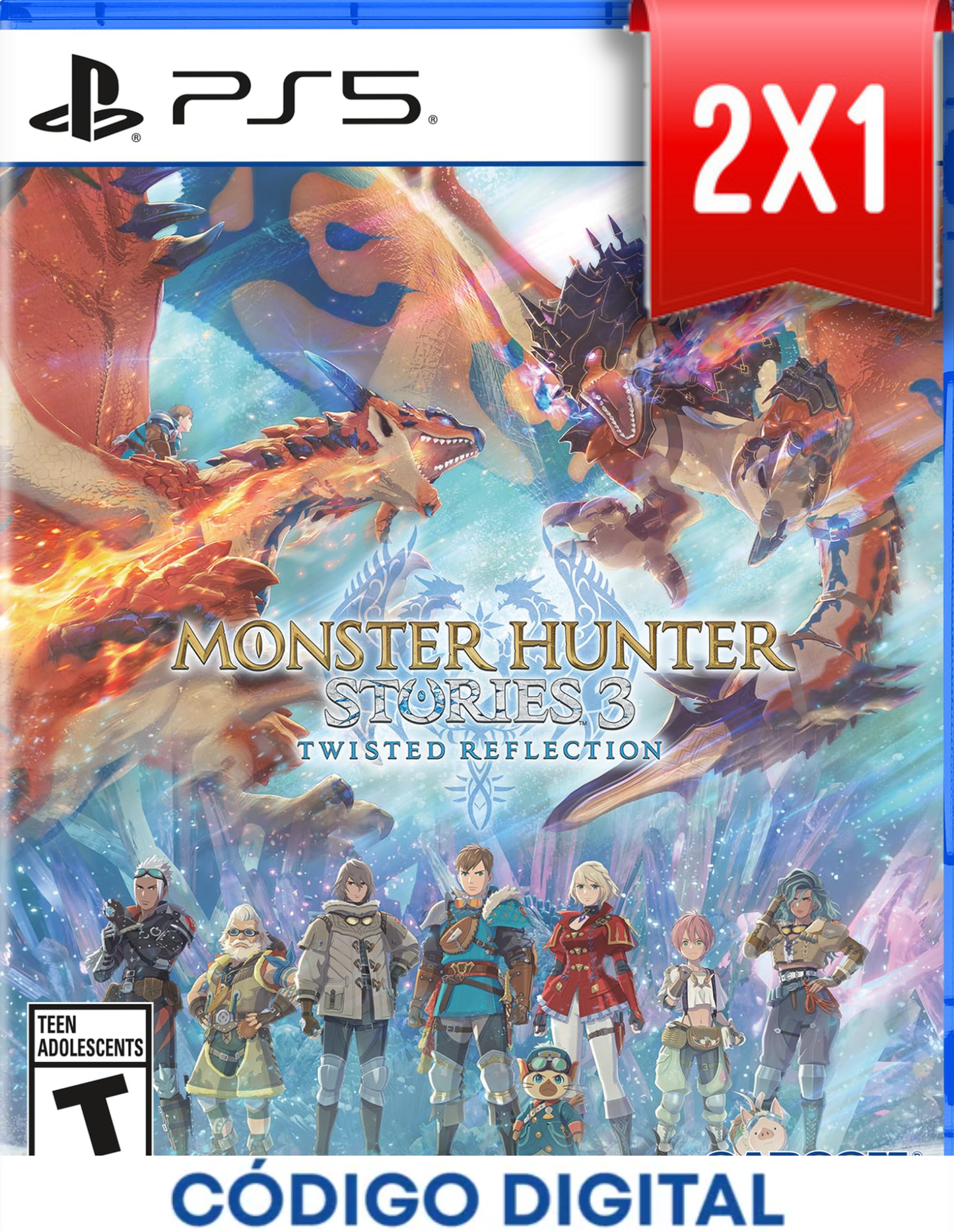 Monster Hunter Stories 3: Twisted Reflection PS5 [Codigo Digital]