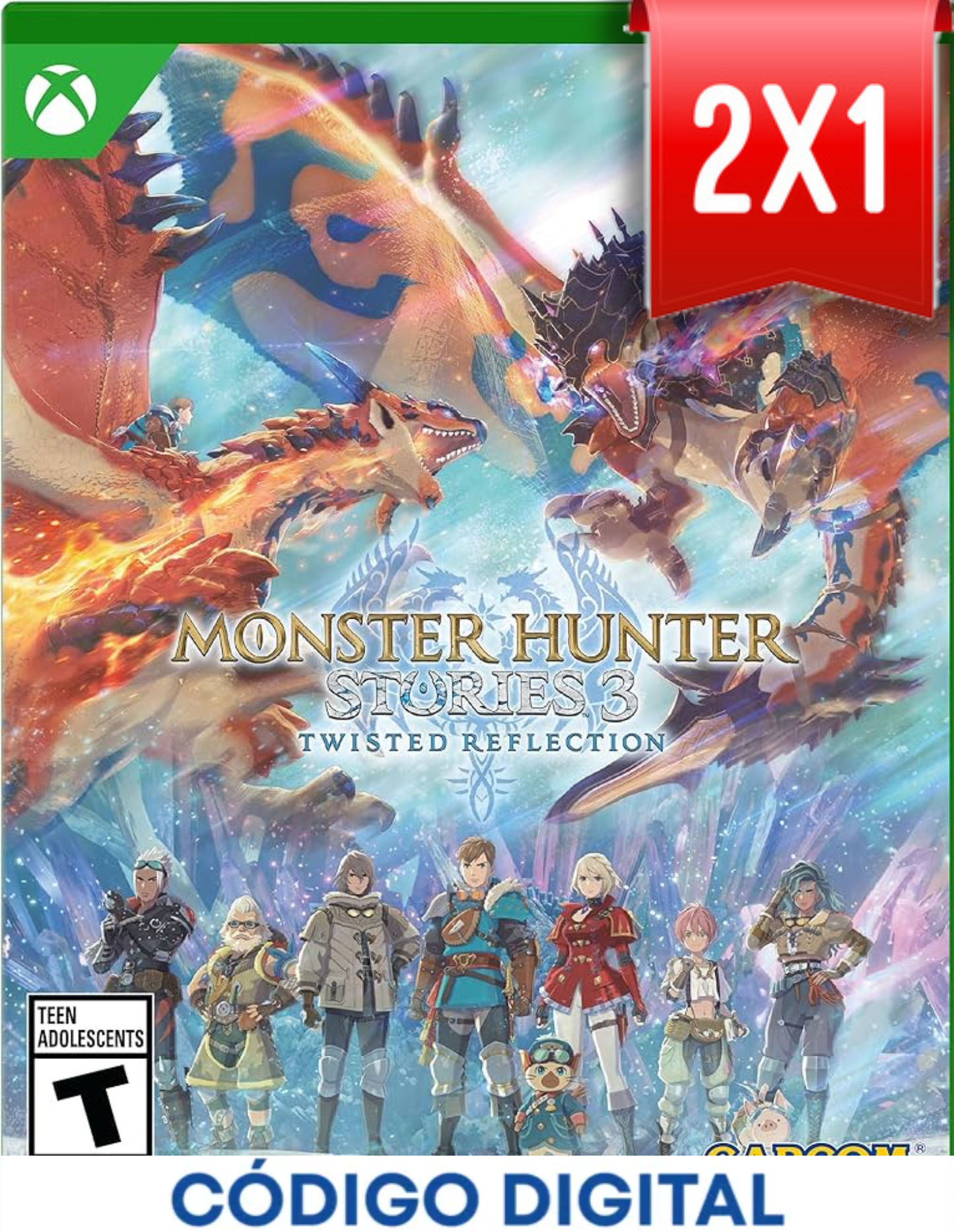 Monster Hunter Stories 3: Twisted Reflection Xbox [Codigo Digital]