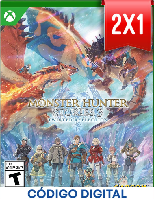 Monster Hunter Stories 3: Twisted Reflection Xbox [Codigo Digital]