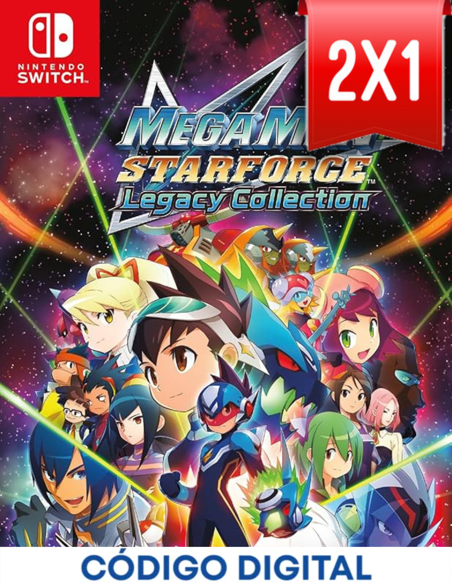 Megaman Starforce Legacy Collection Switch [Codigo Digital]
