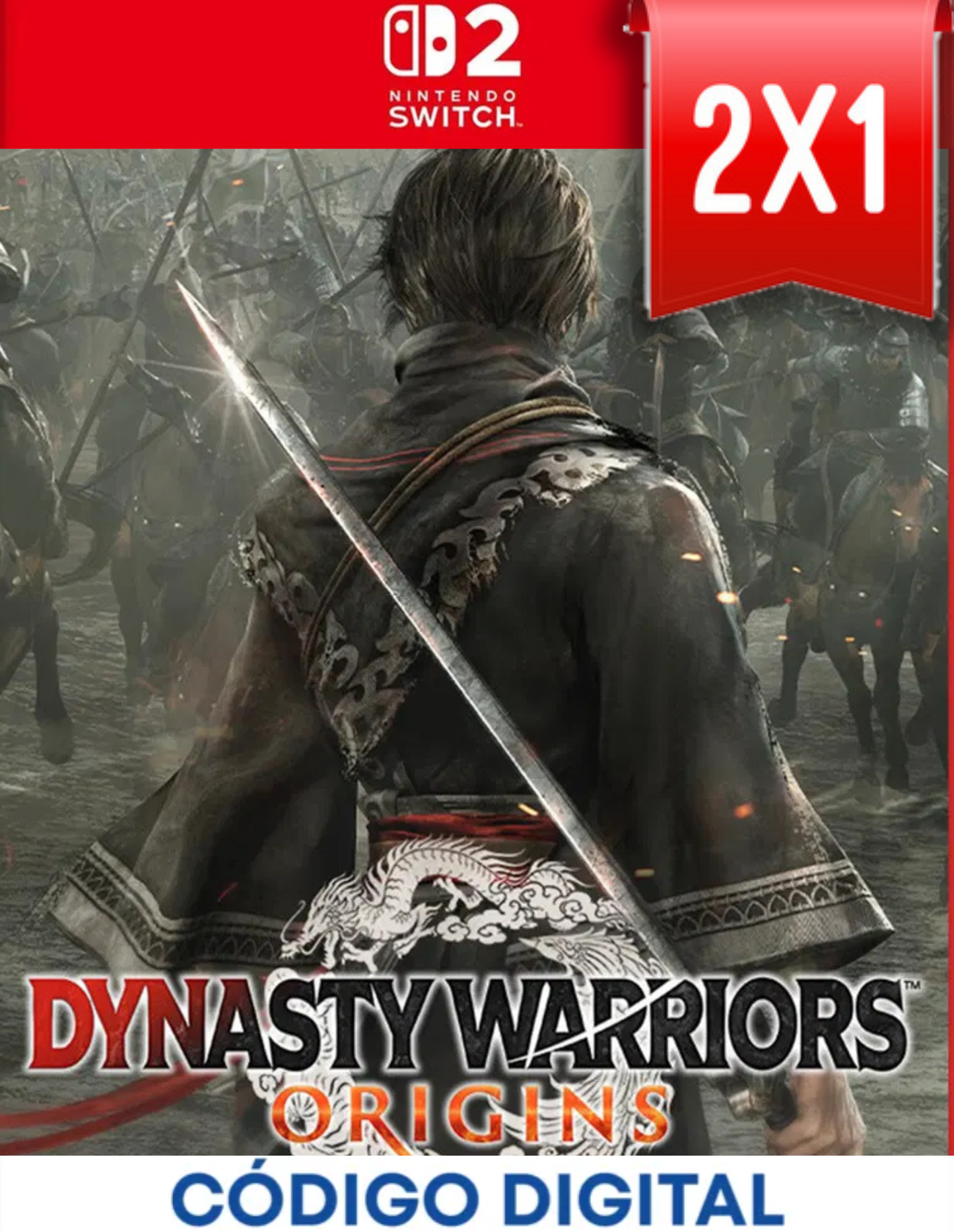 Dynasty Warriors Origins Switch 2 [Codigo Digital]