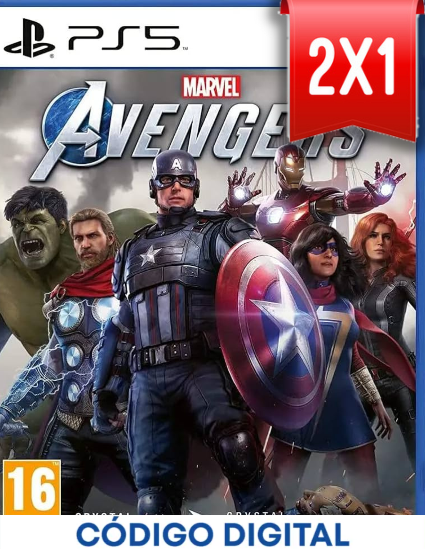 Marvel's Avengers PS5 [Codigo Digital]
