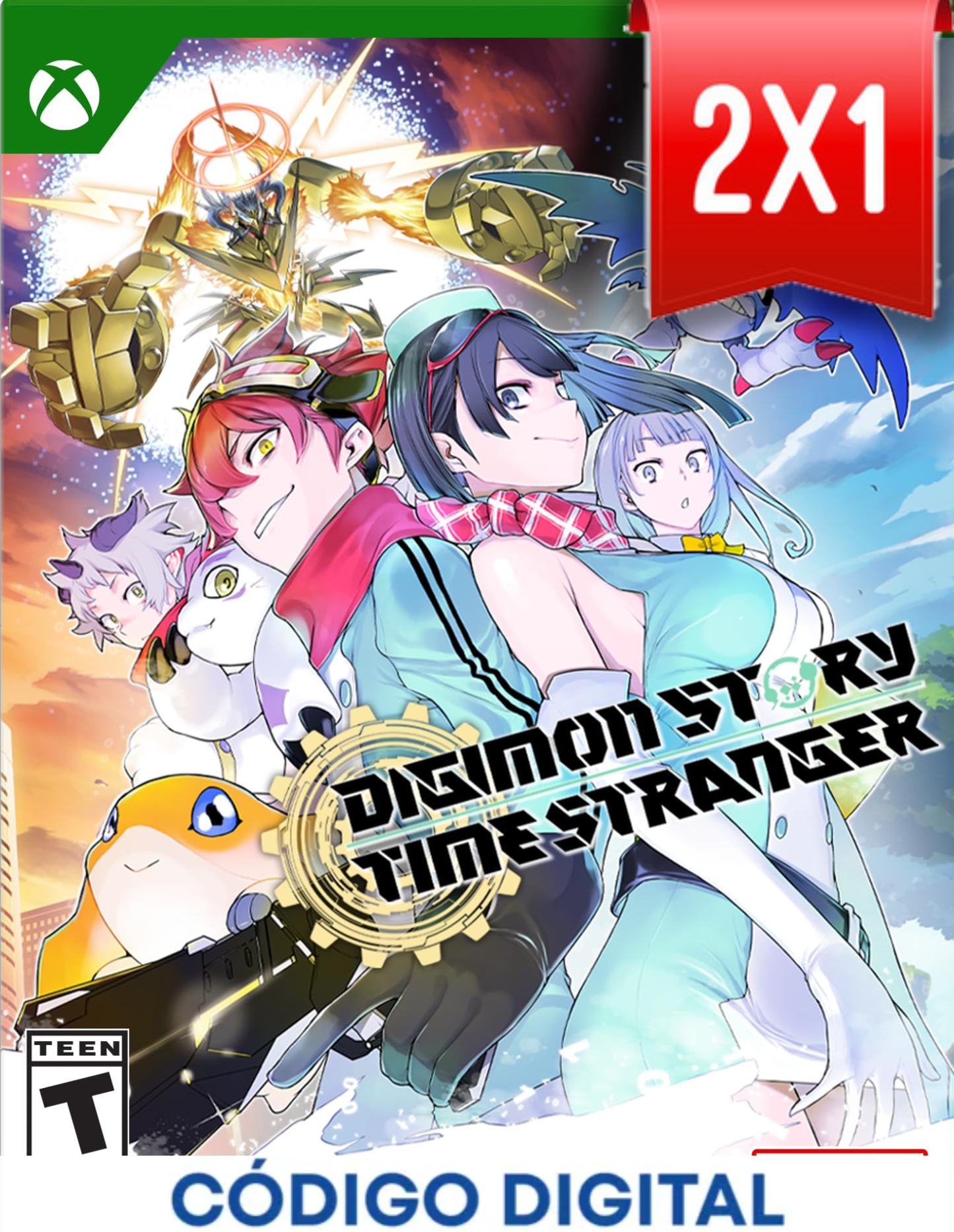 Digimon Story Time Stranger Xbox [Codigo Digital]