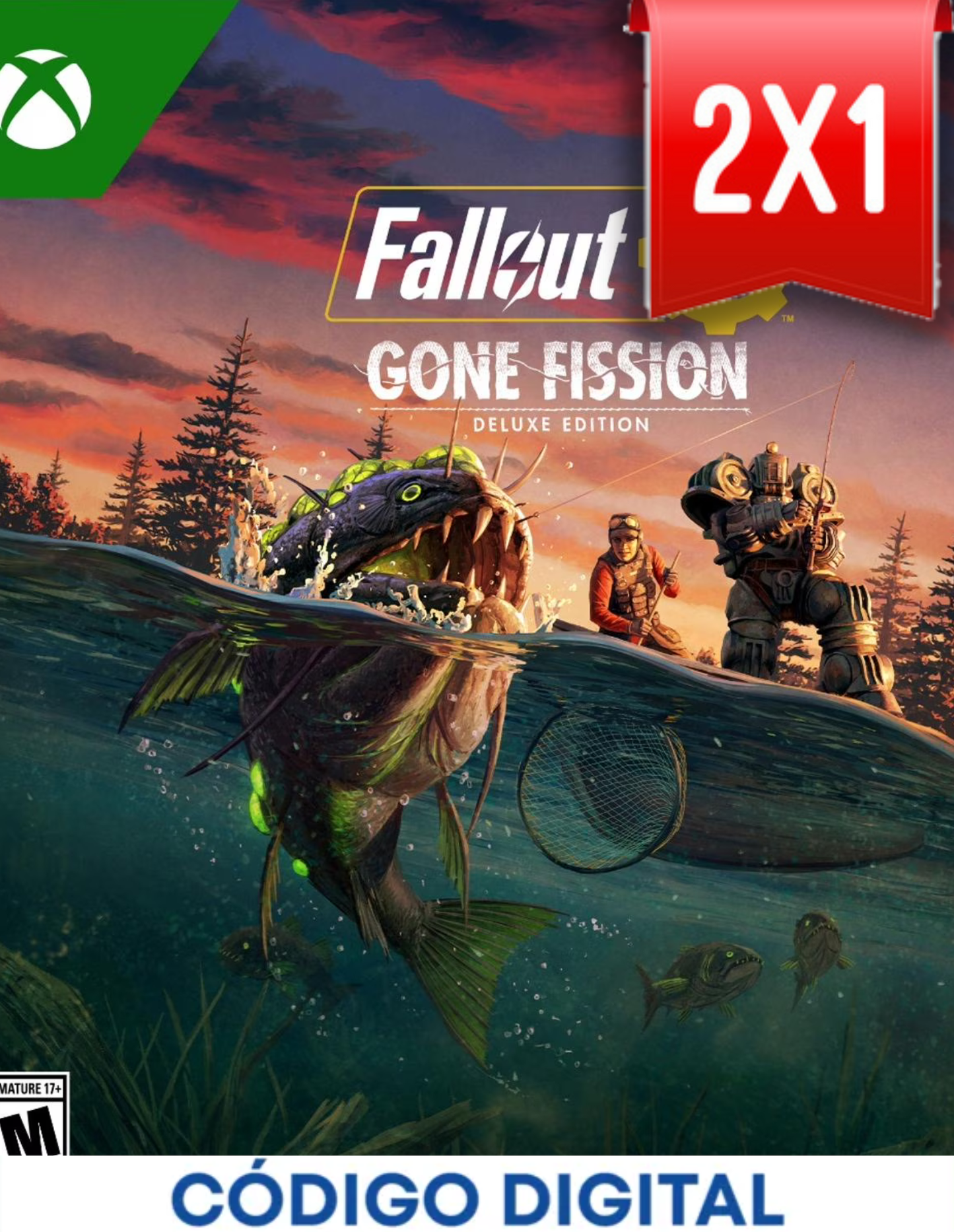 Fallout 76 Gone Fission Deluxe Xbox [Codigo Digital]
