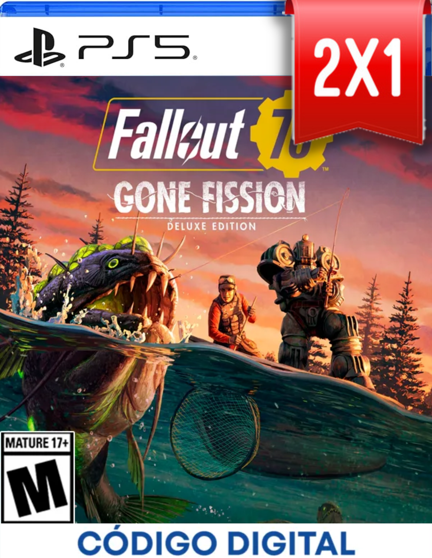 Fallout 76 Gone Fission Deluxe PS5 [Codigo Digital]