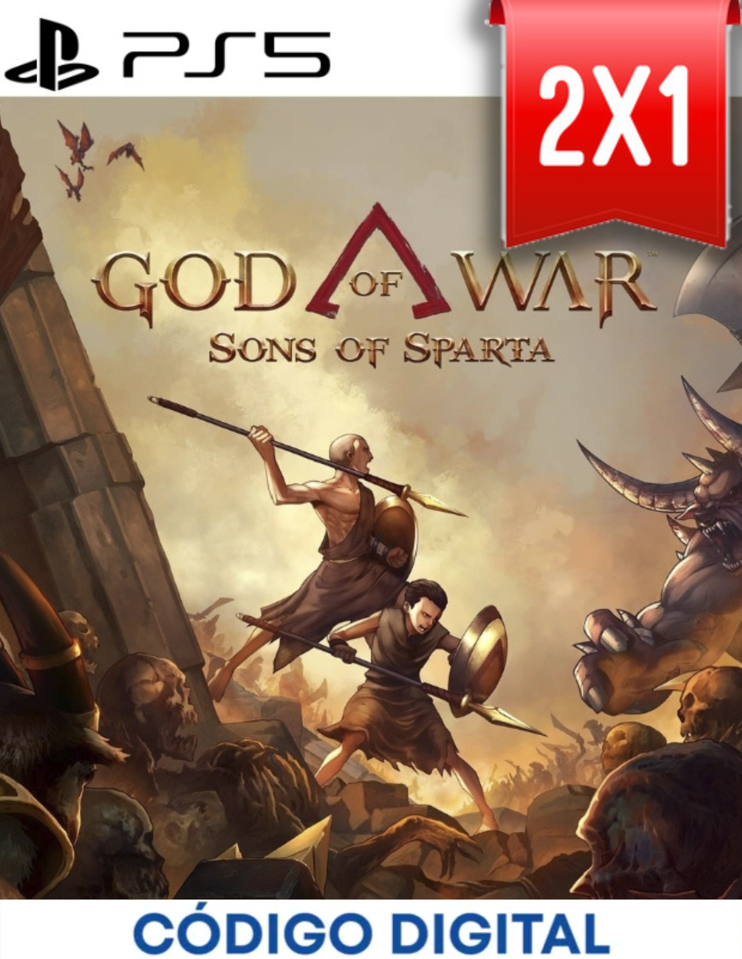 God Of War Sons Of Sparta PS5 [Codigo Digital]