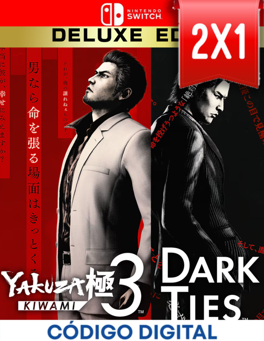 Yakuza Kiwami 3 & Dark Ties Switch 2 [Codigo Digital]
