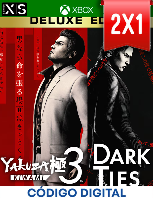 Yakuza Kiwami 3 & Dark Ties Xbox [Codigo Digital]