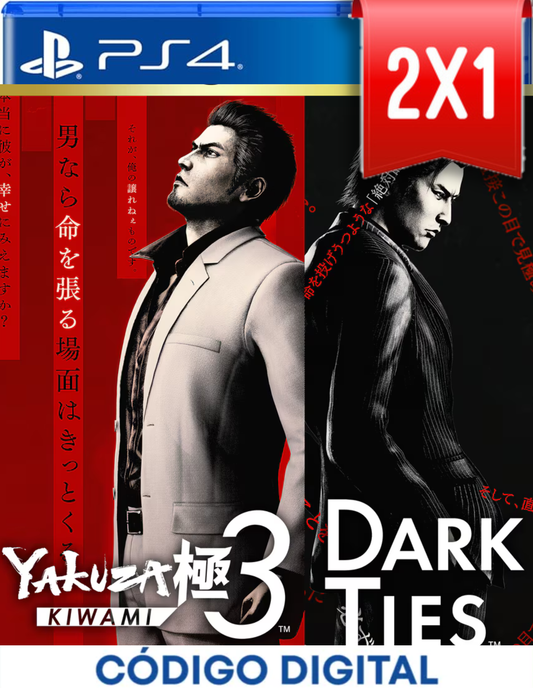 Yakuza Kiwami 3 & Dark Ties PS4 [Codigo Digital]