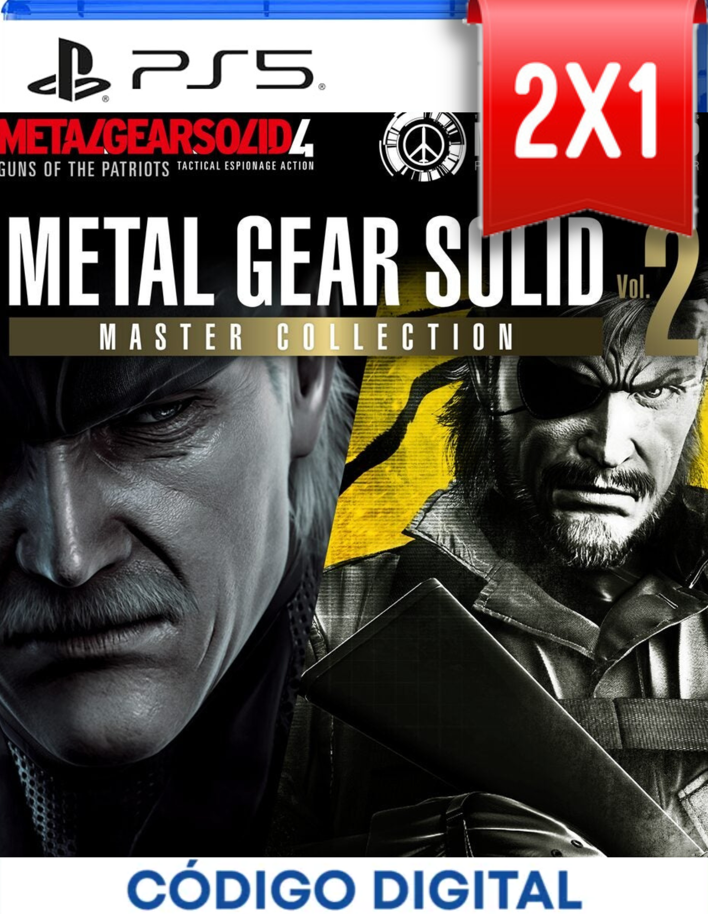 Metal Gear Solid Master Collection Vol 2 PS5 [Codigo Digital]