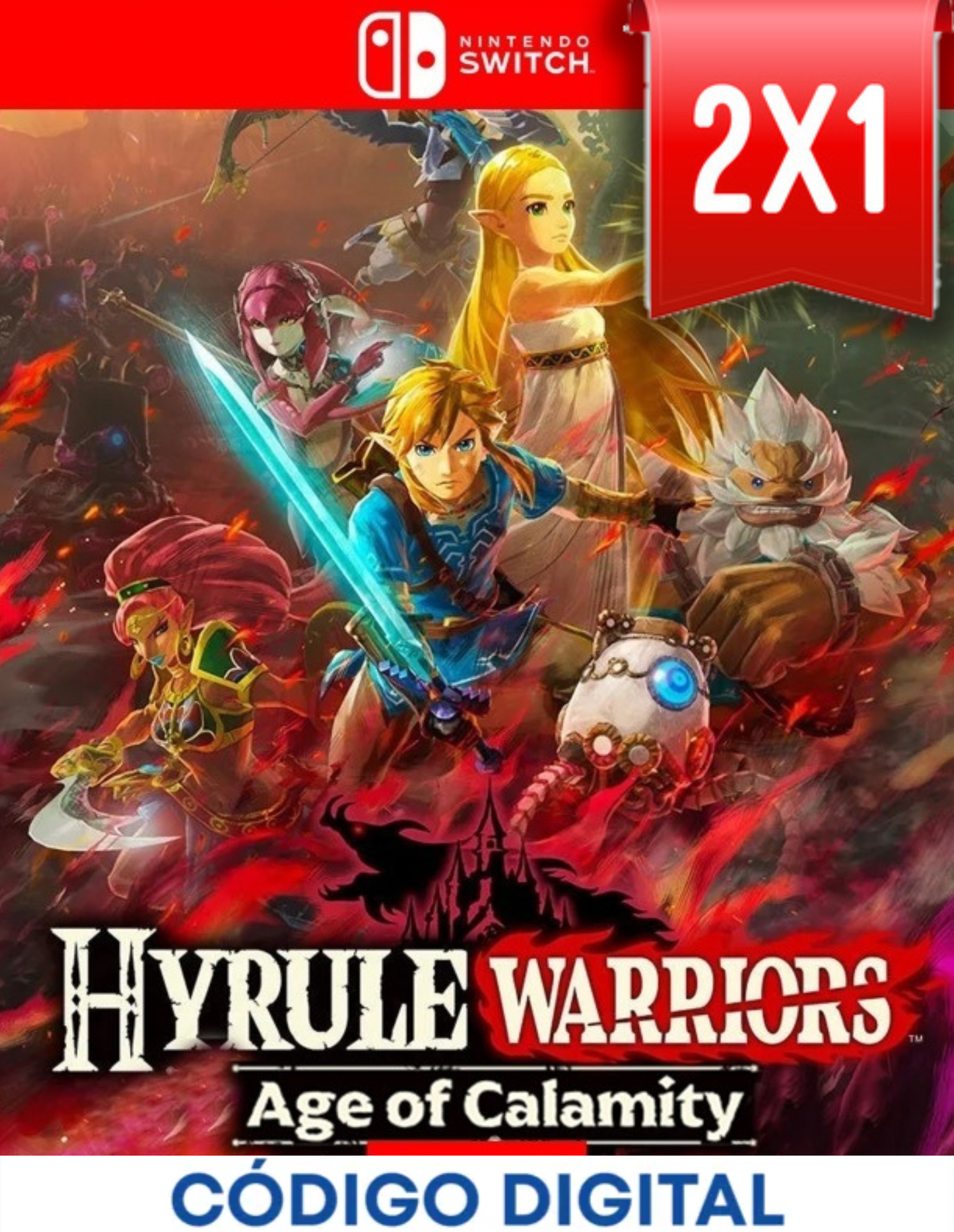 Hyrule Warriors: Age of Calamity Switch [Codigo Digital]