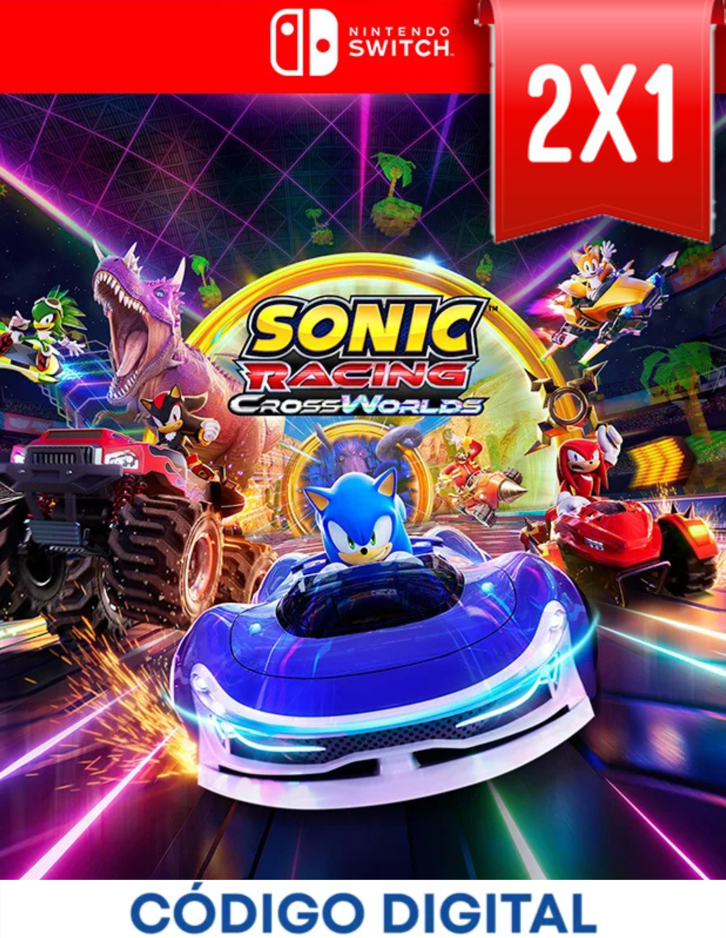 Sonic Racing: CrossWorlds Switch [Codigo Digital]