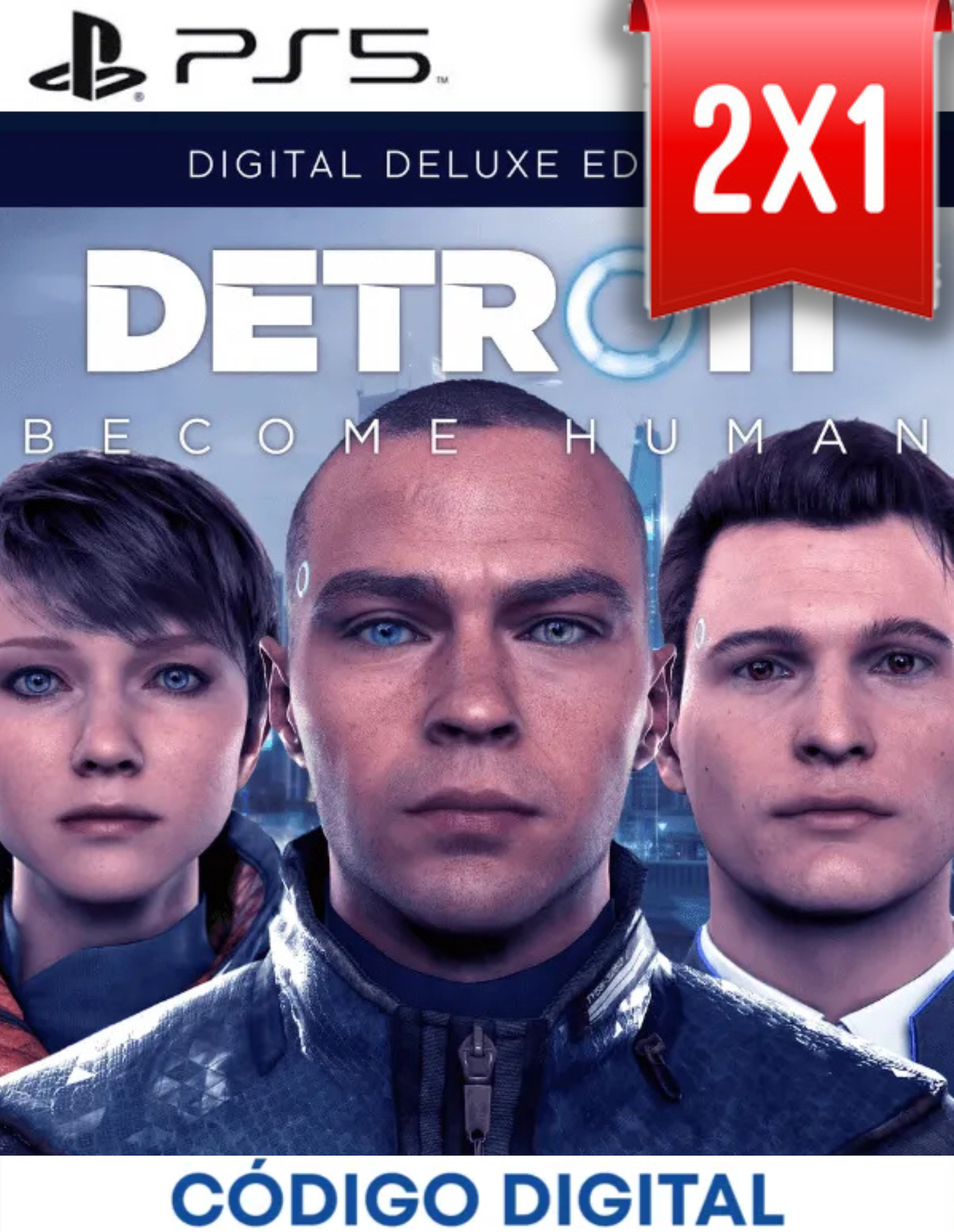 Detroit Become Human PS5 [Codigo Digital]