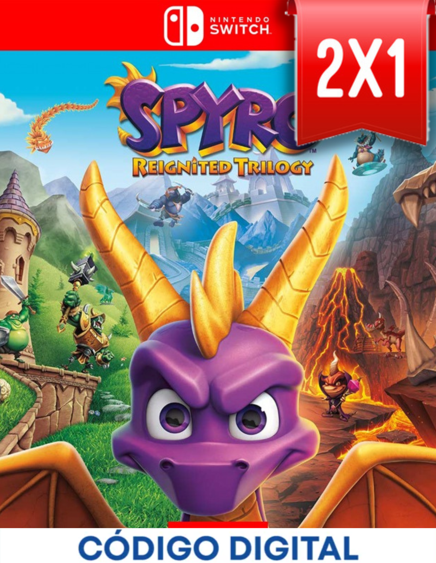 Spyro Reignited Trilogy Switch [Codigo Digital]