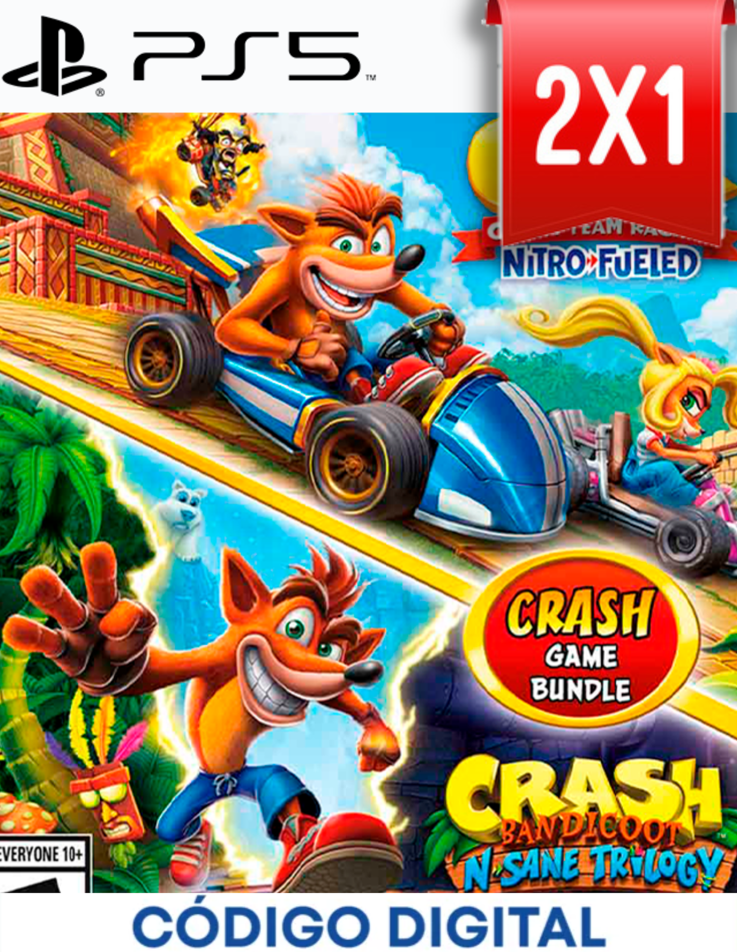 Crash Bundle PS5 [Codigo Digital]